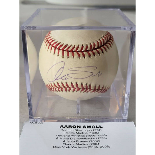 Aaron Small Autographed/Signed Baseball TRISTAR - TreasuresEvolved
