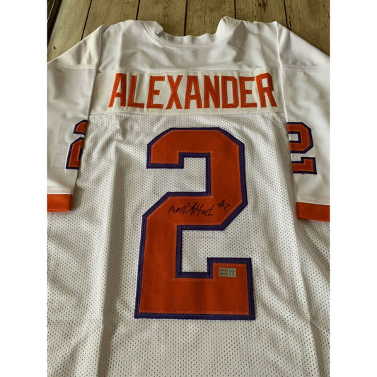 Mackensie Alexander Autographed/Signed Jersey TRISTAR Clemson Tigers - TreasuresEvolved