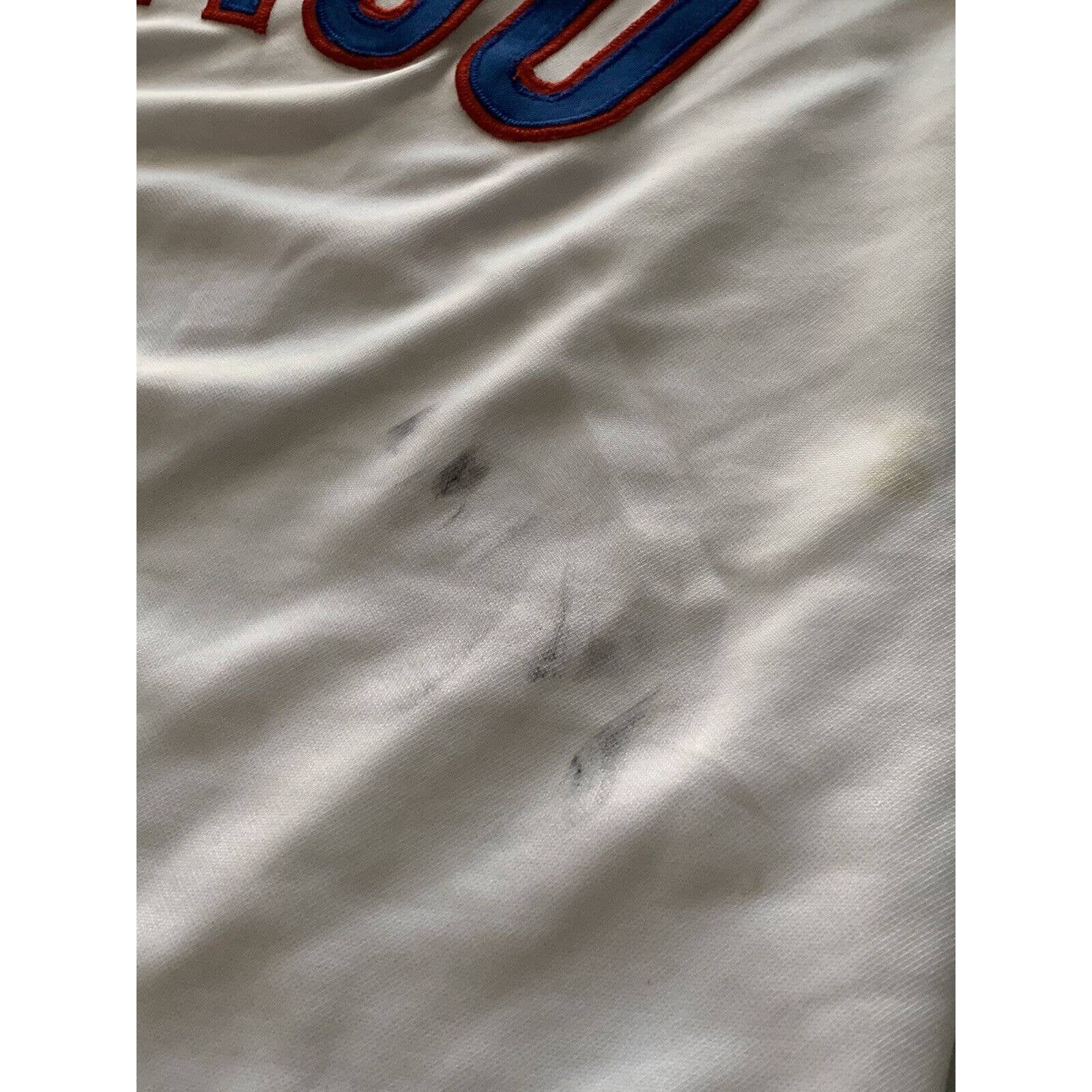 Lee Smith Autographed/Signed Jersey JSA Sticker Chicago Cubs PLEASE READ - TreasuresEvolved