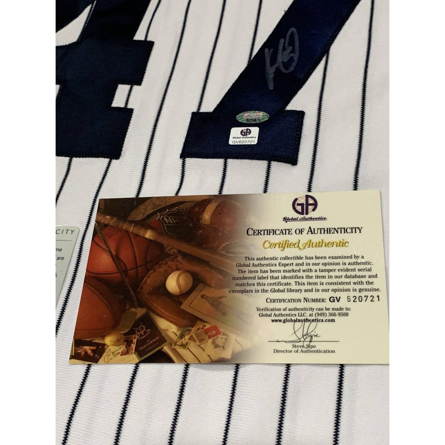 Ivan Nova Autographed/Signed Jersey COA New York Yankees - TreasuresEvolved