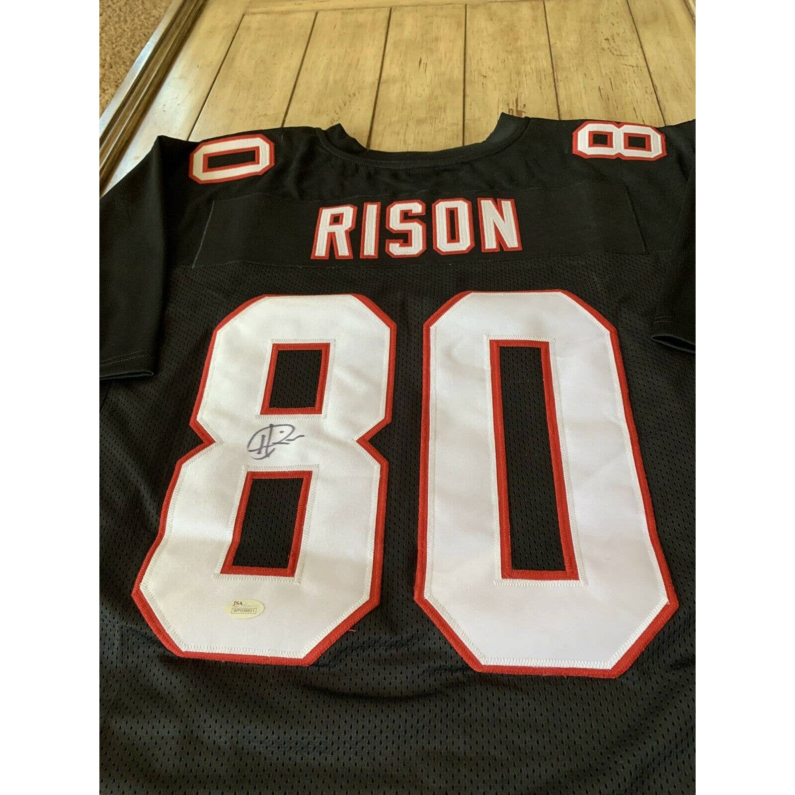 Andre Rison Autographed/Signed Jersey Atlanta Falcons - TreasuresEvolved