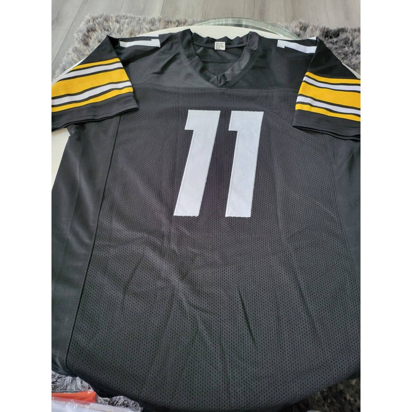 Chase Claypool Autographed/Signed Jersey Beckett Sticker Pittsburgh Steelers - TreasuresEvolved