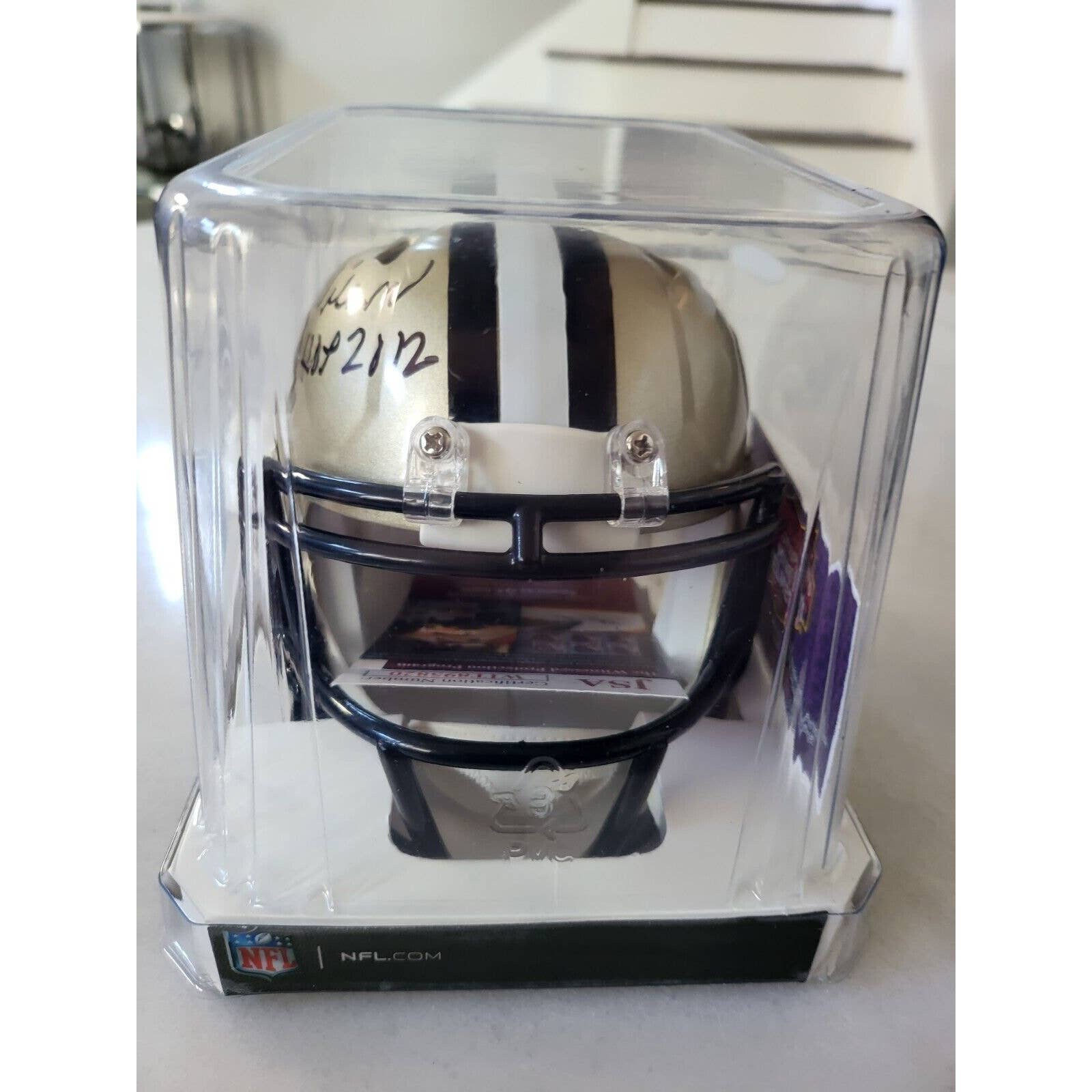 Willie Roaf Autographed/Signed Mini Helmet JSA New Orleans Saints HOF - TreasuresEvolved