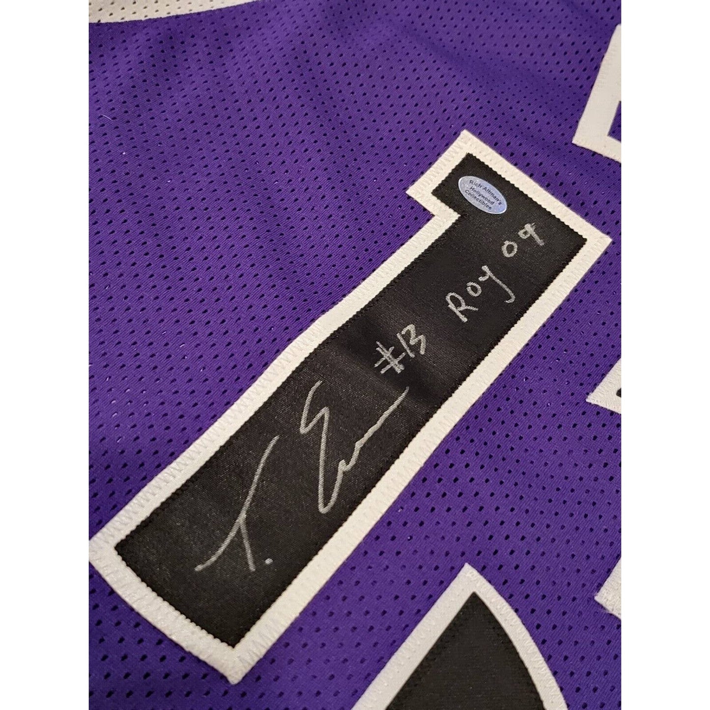 Tyreke Evans Autographed/Signed Jersey COA Sacramento Kings ROY - TreasuresEvolved