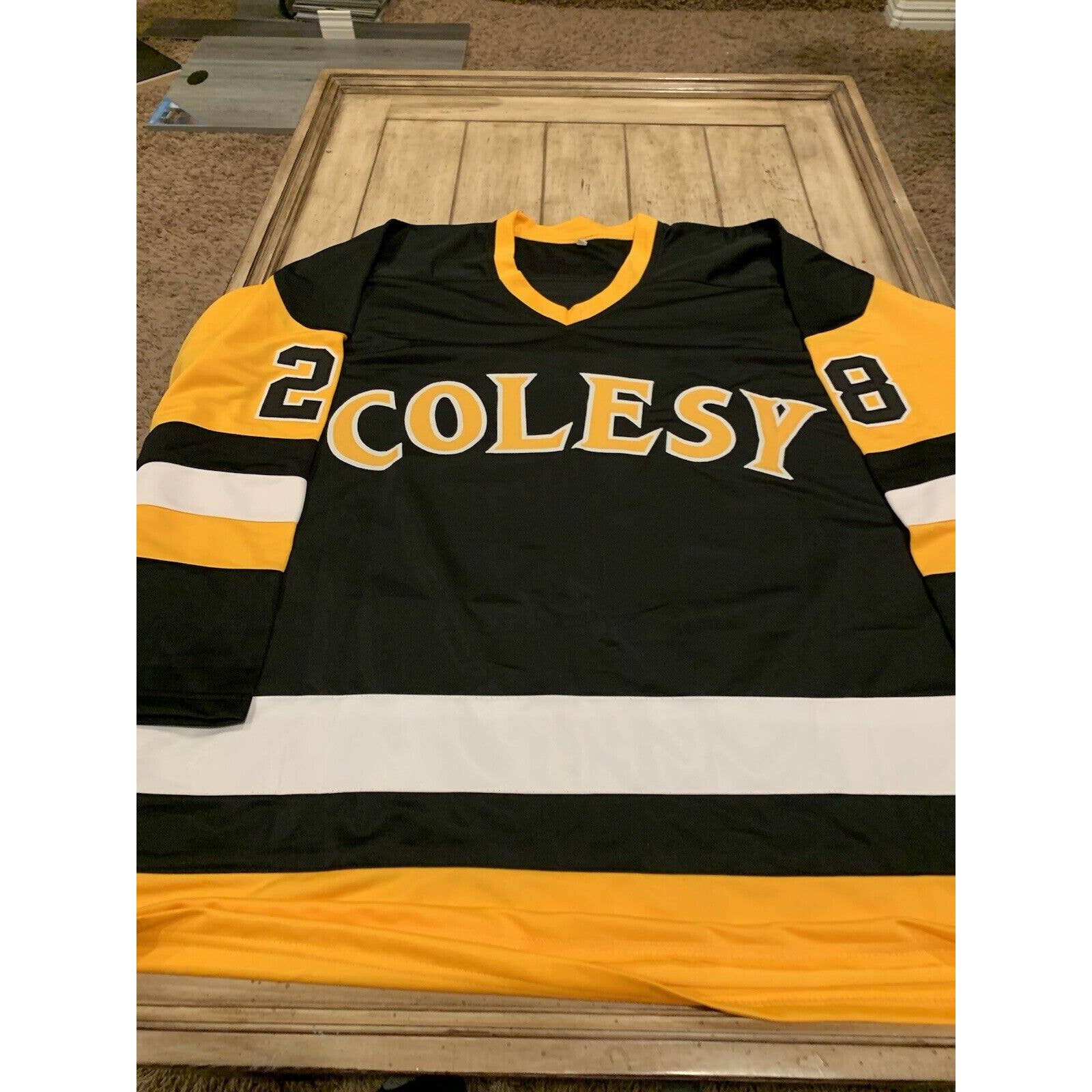 Ian Cole Autographed/Signed Jersey Beckett COA Pittsburgh Penguins - TreasuresEvolved