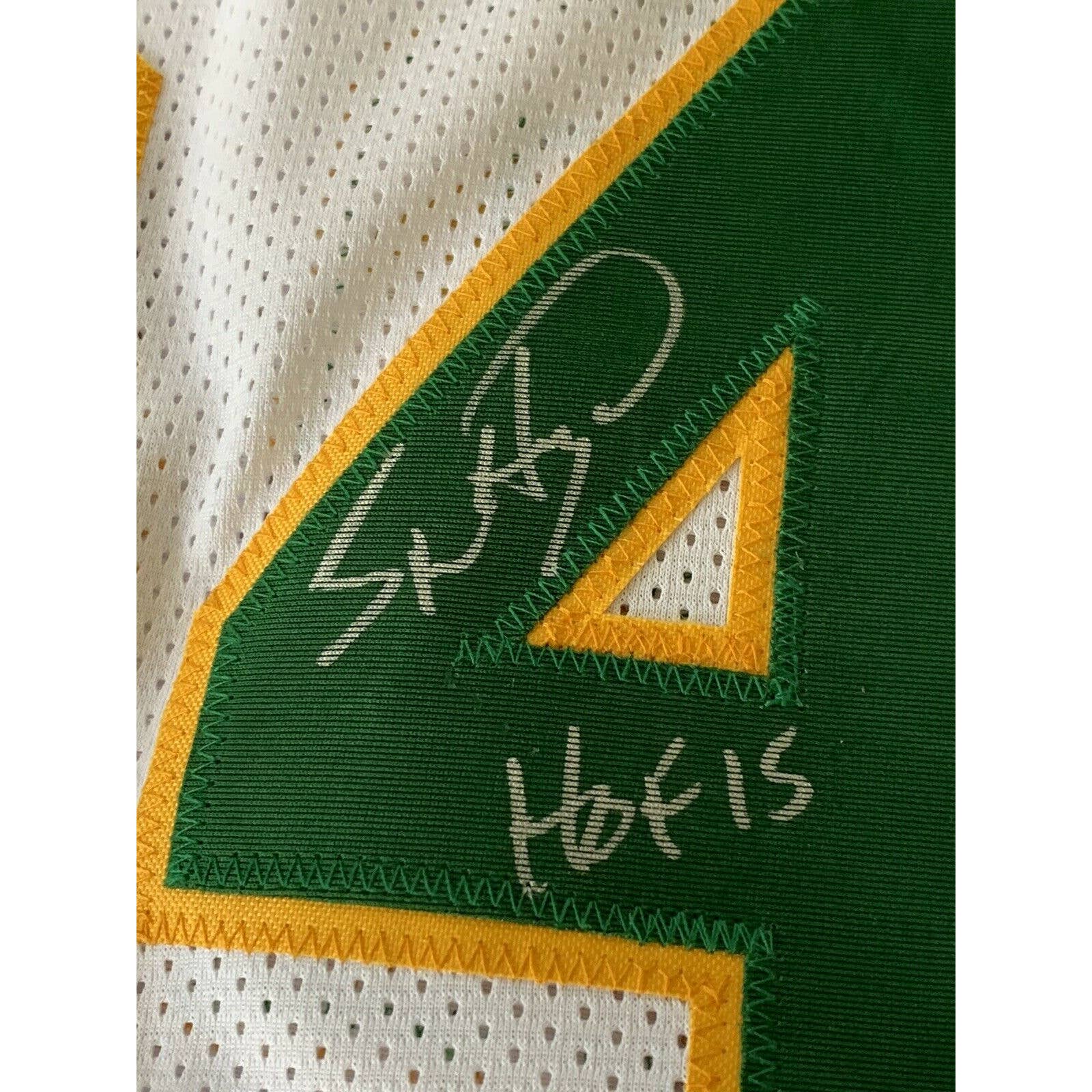 Spencer Haywood Autographed/Signed Jersey JSA COA Seattle Sonics Supersonics - TreasuresEvolved