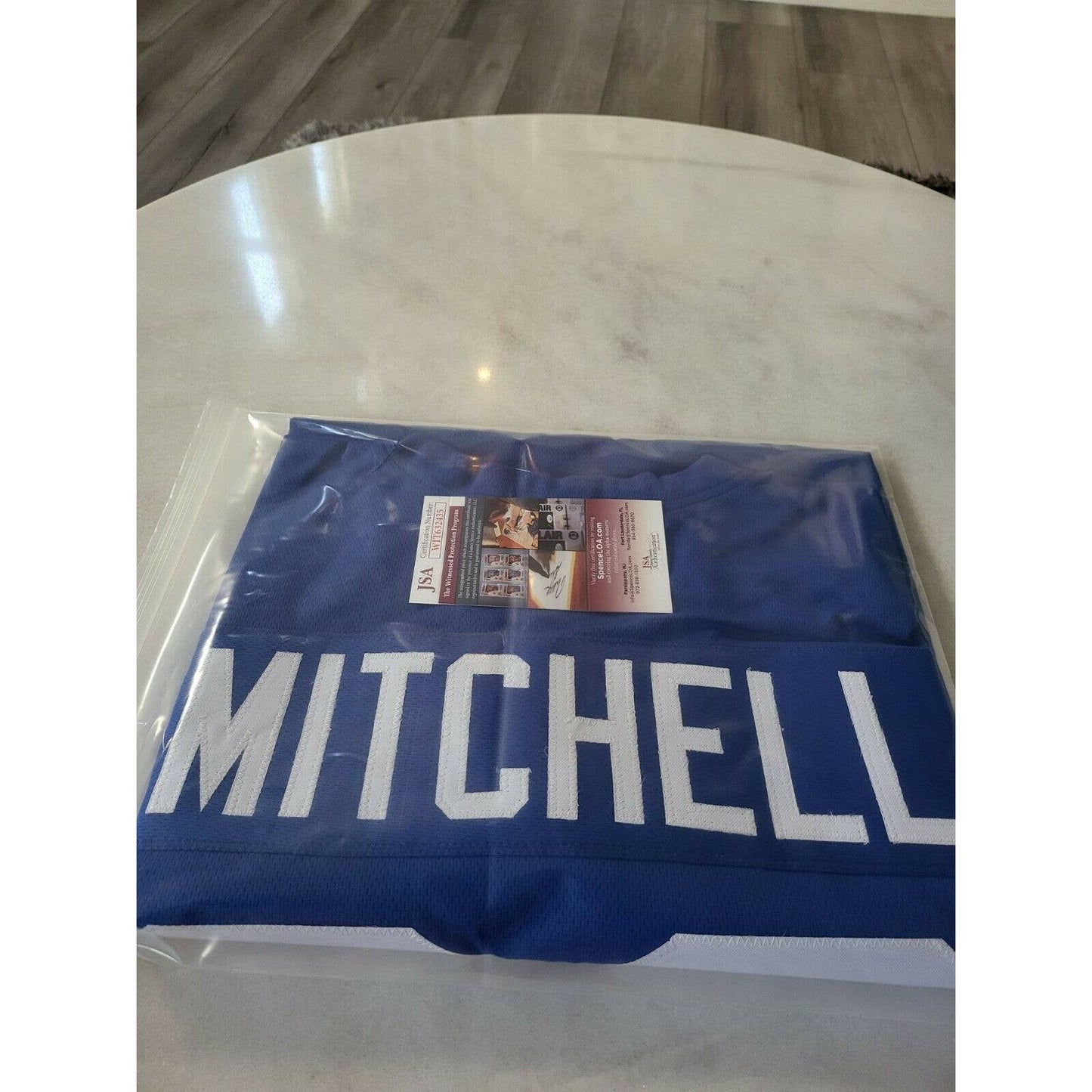 Lydell Mitchell Autographed/Signed Jersey JSA COA Indianapolis Colts - TreasuresEvolved