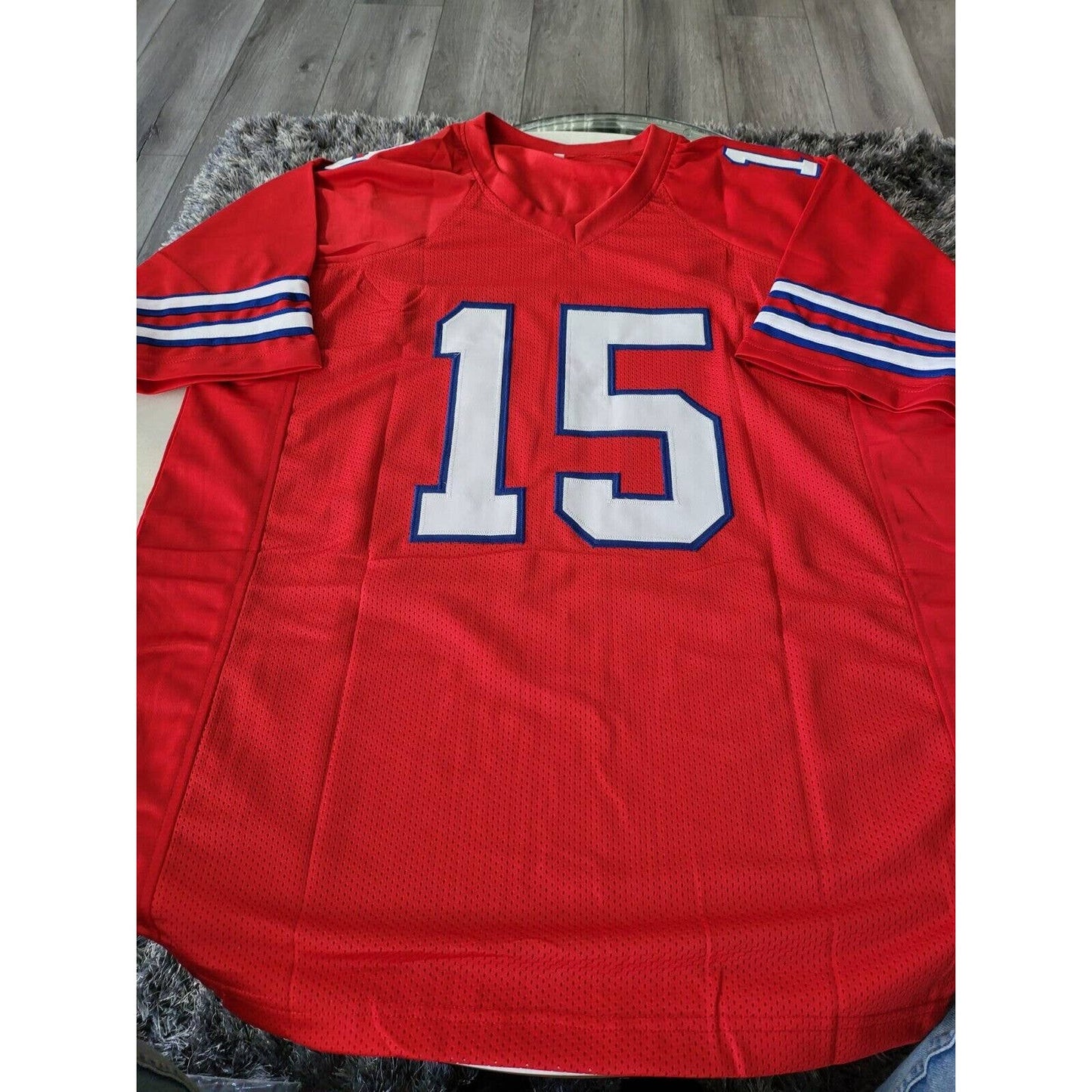 John Brown Autographed/Signed Jersey Beckett COA Buffalo Bills - TreasuresEvolved