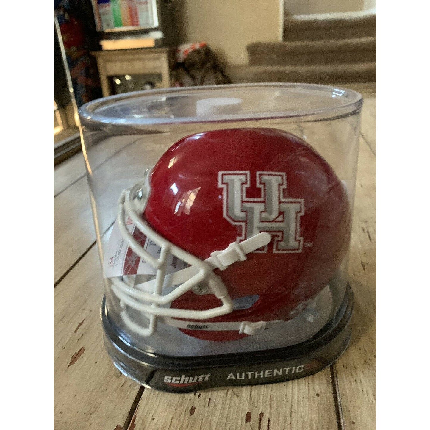 Demarcus Ayers Autographed/Signed Mini Helmet JSA COA Houston Cougars B - TreasuresEvolved