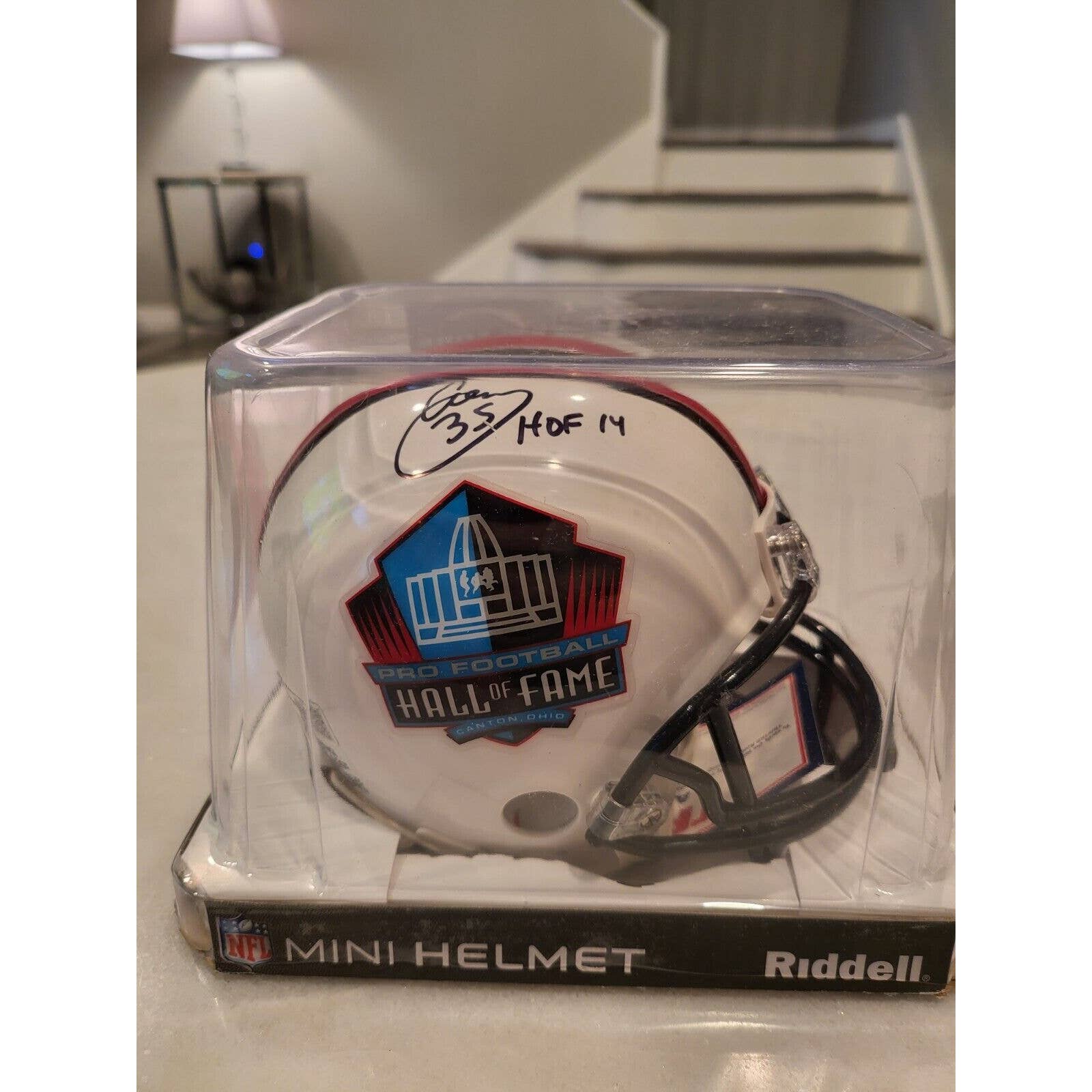 Aeneas Williams Autographed/Signed Mini Helmet TRISTAR Rams Cardinals HOF - TreasuresEvolved