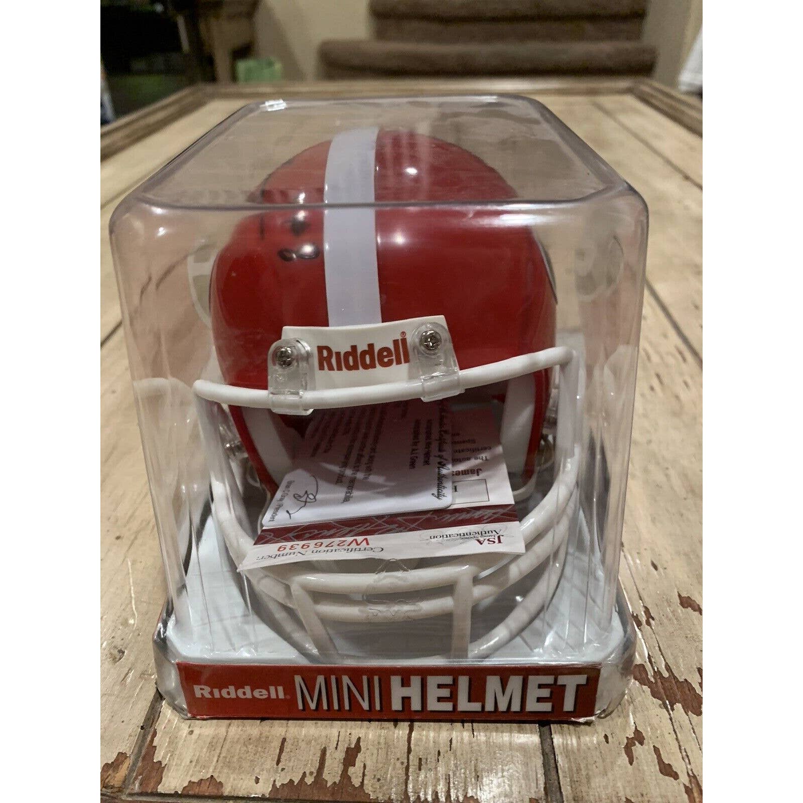 A.J. Green Autographed/Signed Mini Helmet JSA COA Georgia Bulldogs AJ A - TreasuresEvolved