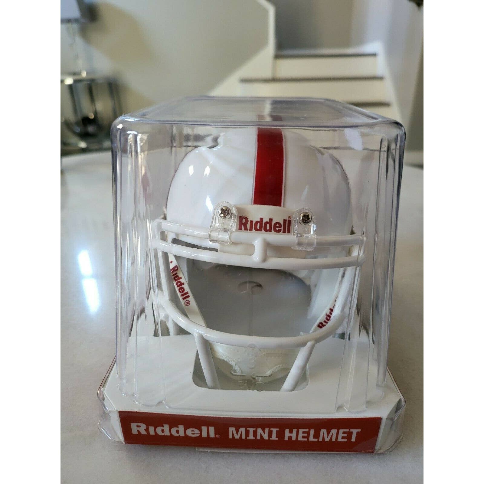 Tony Hill Autographed/Signed Mini Helmet Beckett Sticker Stanford A - TreasuresEvolved