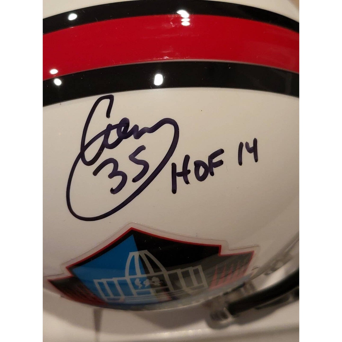 Aeneas Williams Autographed/Signed Mini Helmet TRISTAR Rams Cardinals HOF - TreasuresEvolved