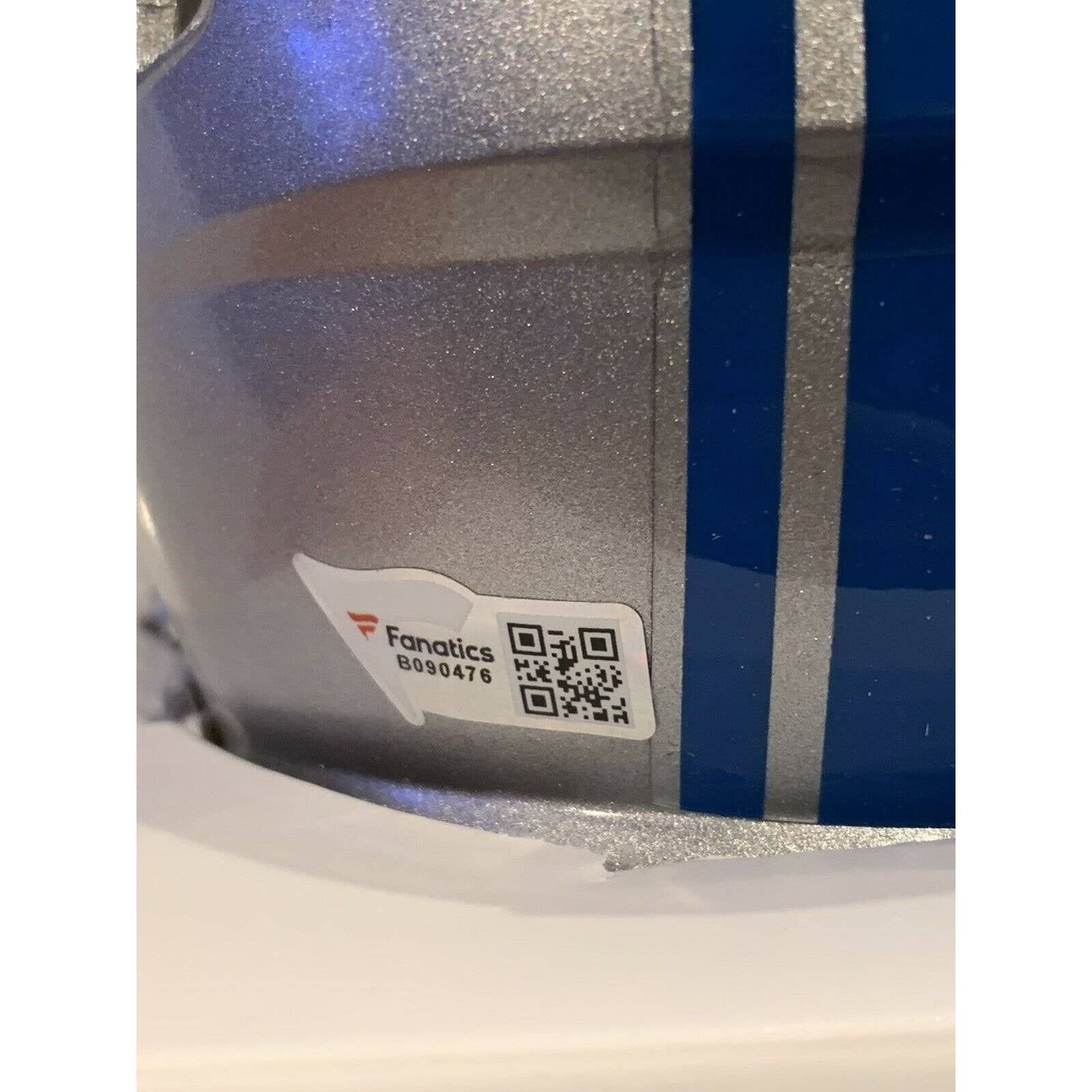 Kenny Golladay Autographed/Signed Mini Helmet Fanatics Detroit Lions A - TreasuresEvolved