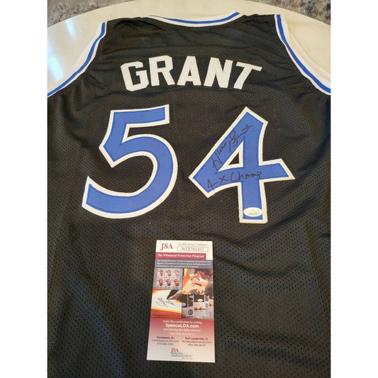 Horace Grant Autographed/Signed Jersey JSA COA Orlando Magic - TreasuresEvolved