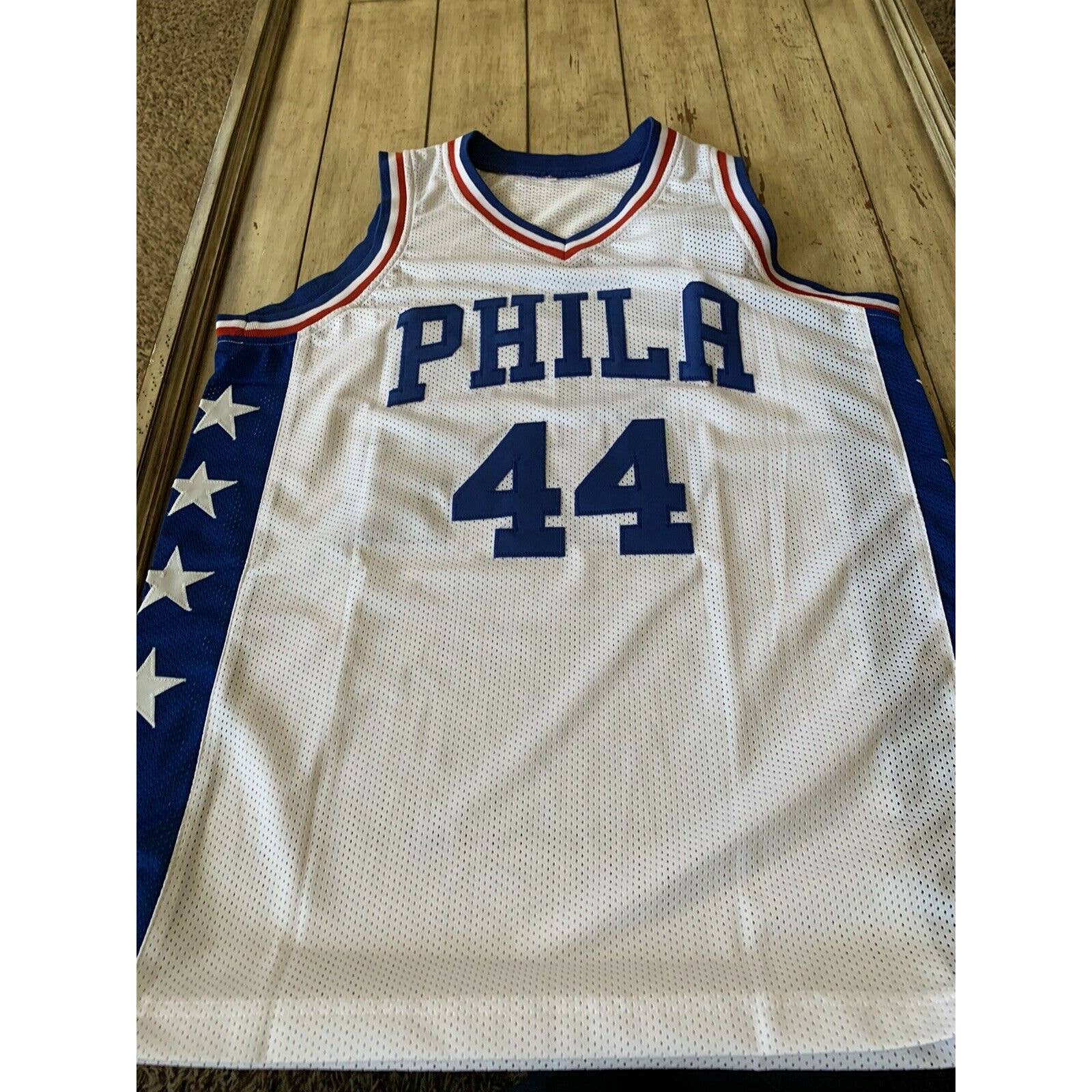 Rick Mahorn Autographed/Signed Jersey PSA/DNA Philadelphia 76ers - TreasuresEvolved