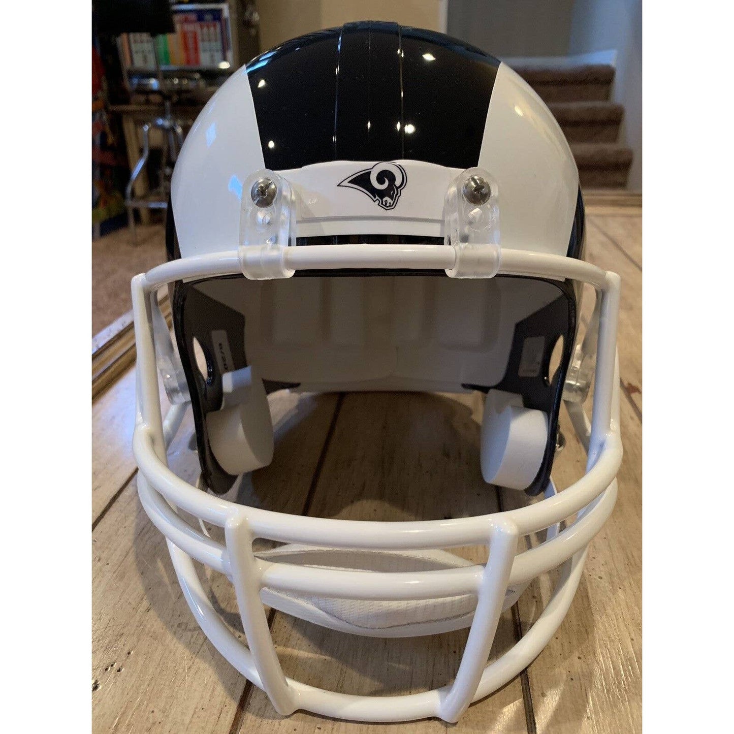 Jared Goff Autographed/Signed Full Size Helmet Fanatics Los Angeles Rams LA - TreasuresEvolved