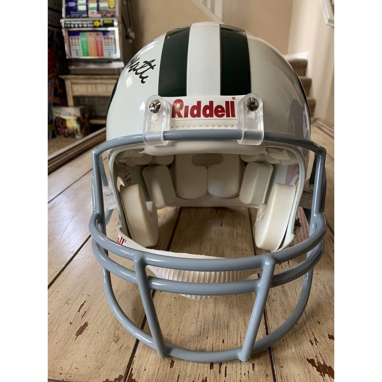 Joe Namath Autographed/Signed Authentic Full Size Helmet New York Jets NY - TreasuresEvolved