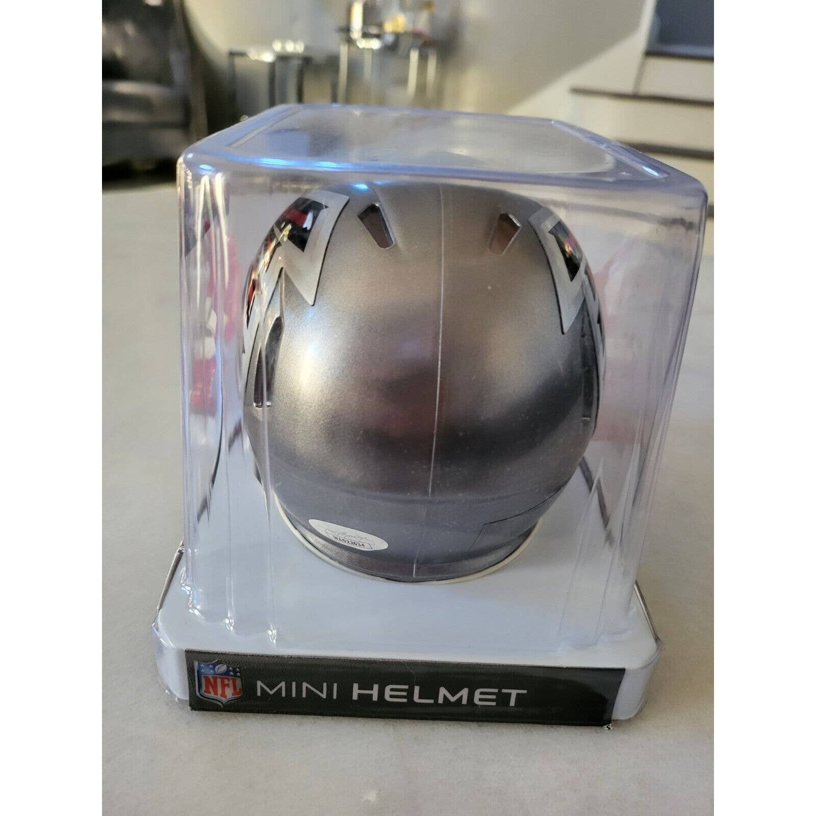 Michael Vick Autographed/Signed Mini Helmet JSA COA Atlanta Falcons Flash - TreasuresEvolved
