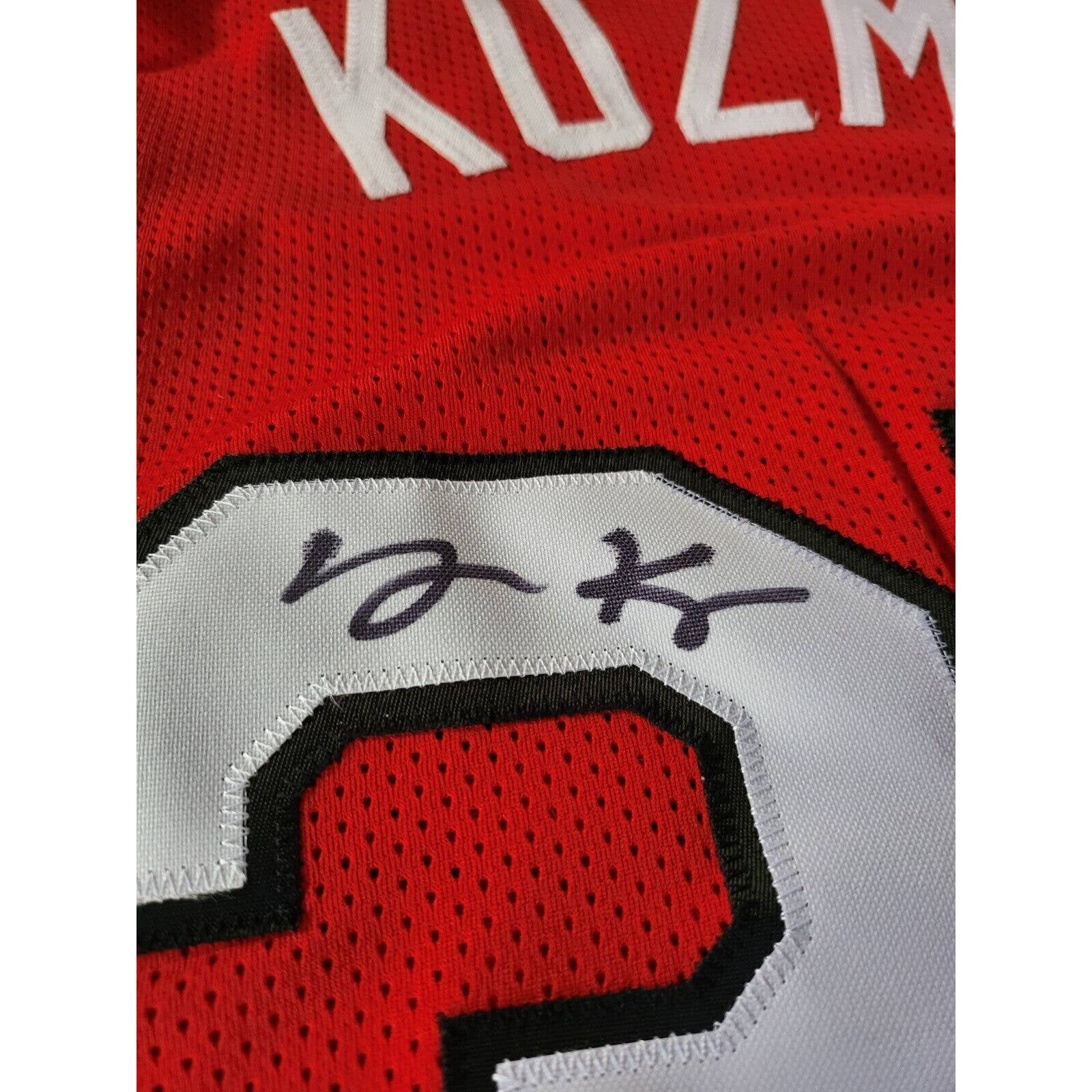 Kyle Kuzma Autographed/Signed Jersey Beckett COA Utah Utes LA Lakers - TreasuresEvolved