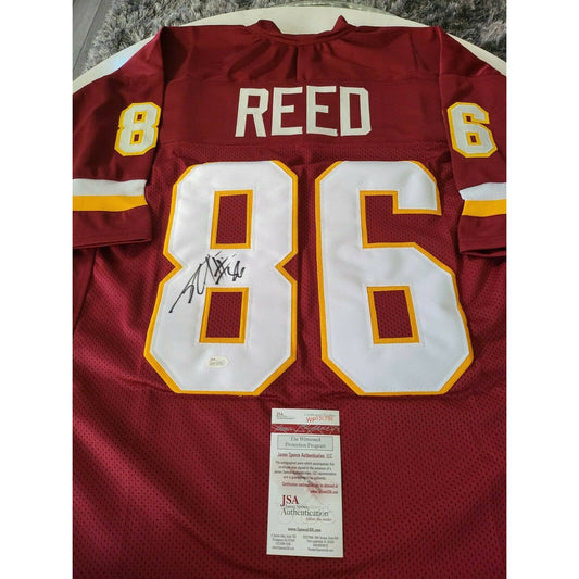 Jordan Reed Autographed/Signed Jersey JSA COA Washington Football Team - TreasuresEvolved