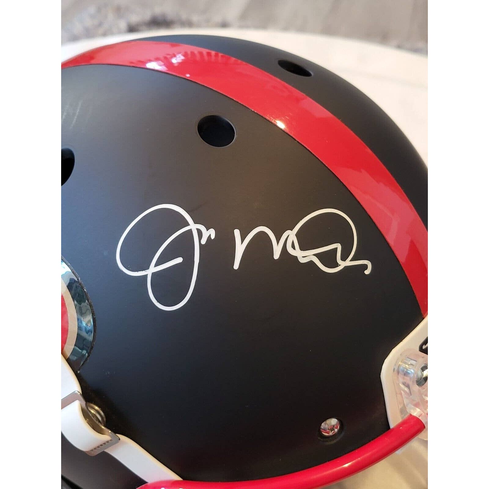 Joe Montana Autographed/Signed Full Size Helmet JSA San Francisco 49ers HOF - TreasuresEvolved