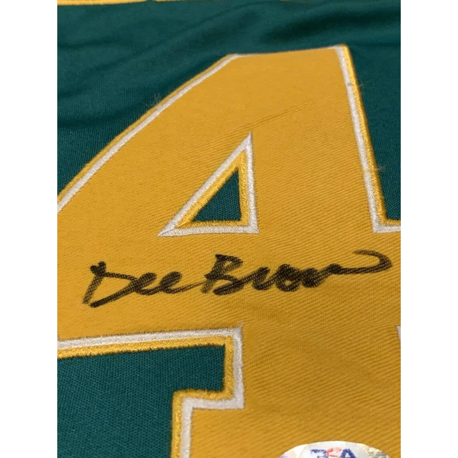 Dee Brown Autographed/Signed Jersey PSA/DNA Jacksonville Dolphins University - TreasuresEvolved
