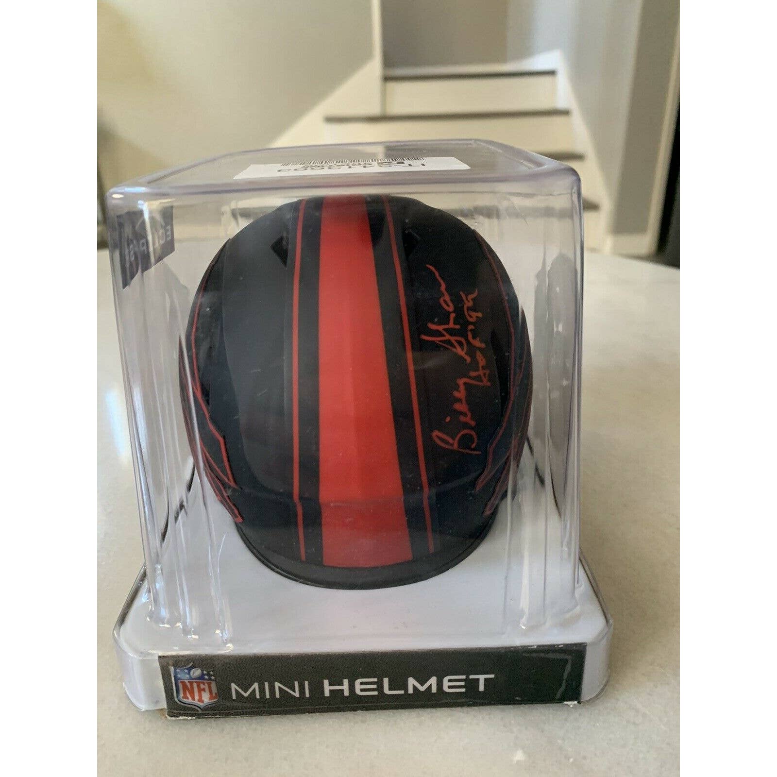 Billy Shaw Autographed Mini Helmet Beckett COA Signed Buffalo Bills Eclipse A - TreasuresEvolved