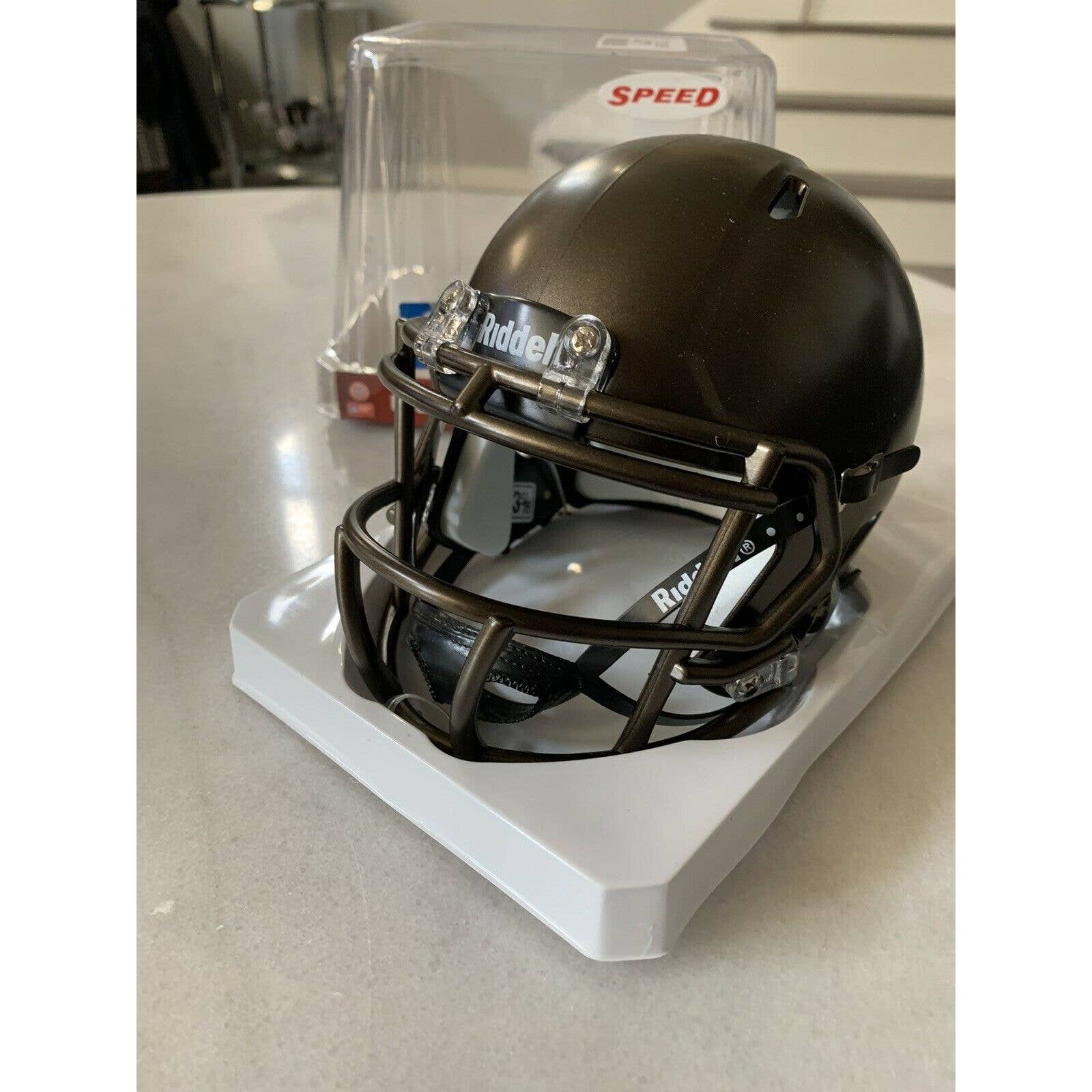 Drew Lock Autographed/Signed Mini Helmet Beckett COA Denver Broncos A - TreasuresEvolved