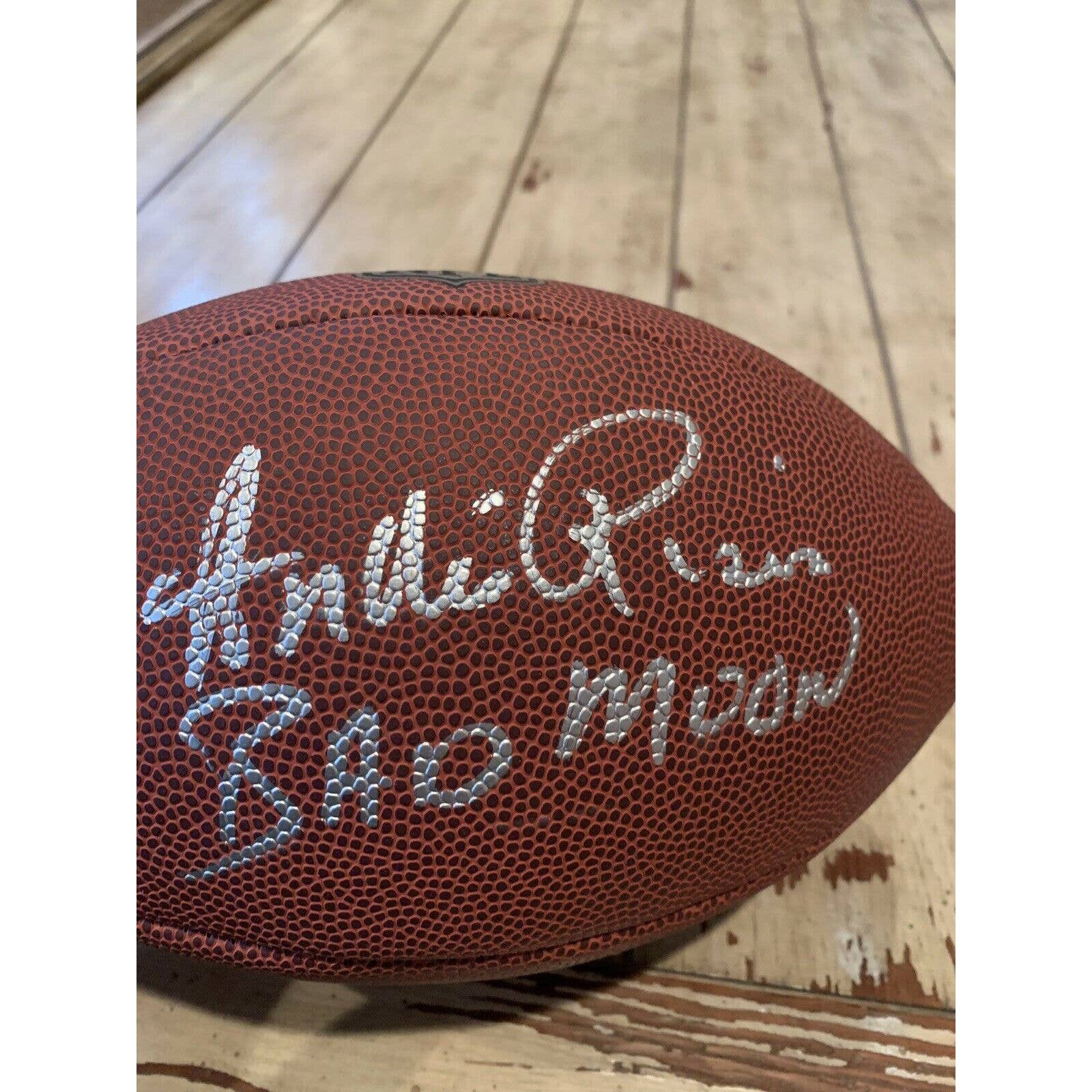 Andre Rison Autographed/Signed Football Schwartz COA Atlanta Falcons - TreasuresEvolved