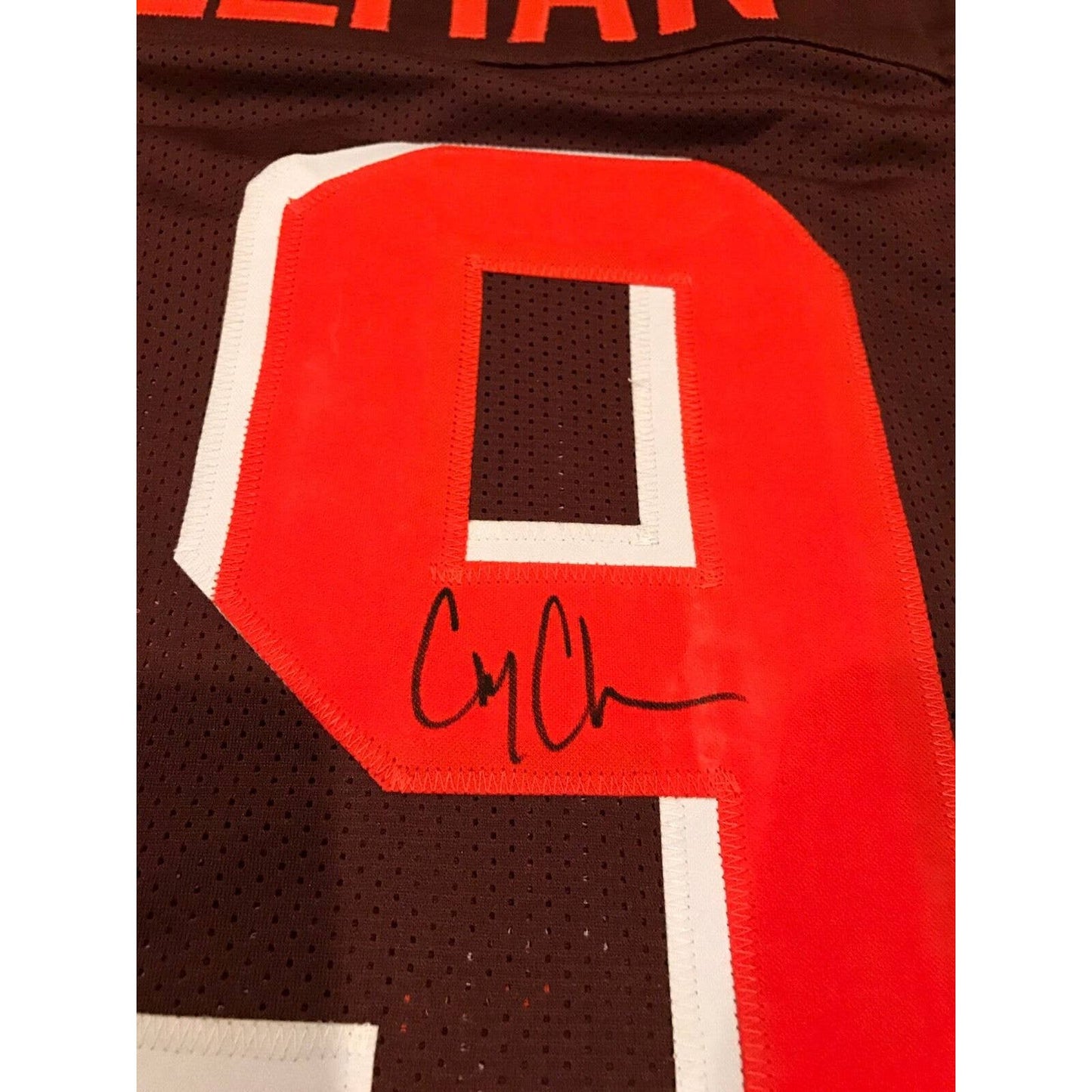 Corey Coleman Autographed Jersey LEAF COA Cleveland Browns nfl signed rookie - TreasuresEvolved