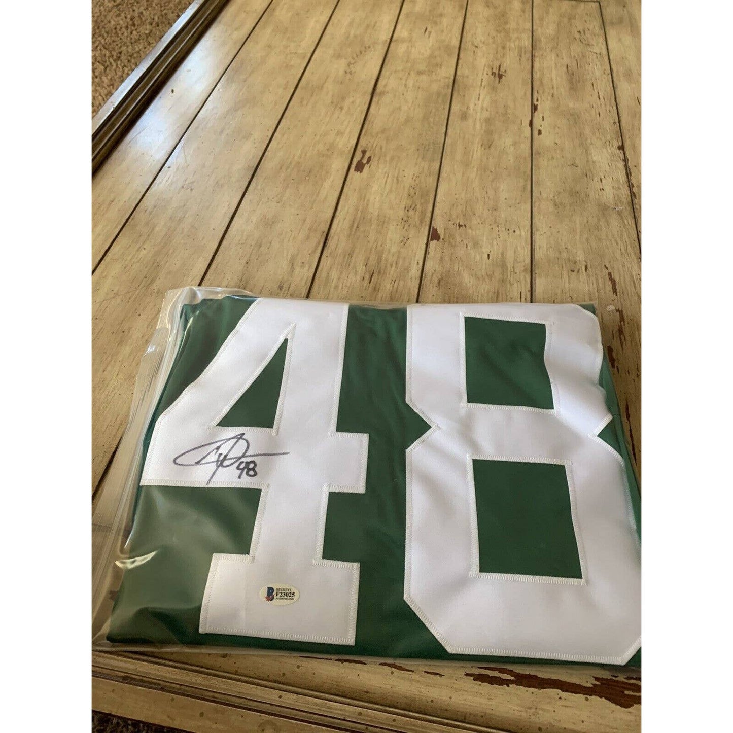 Dillon Heatherington Autographed/Signed Jersey Beckett COA Dallas Stars Dillion - TreasuresEvolved