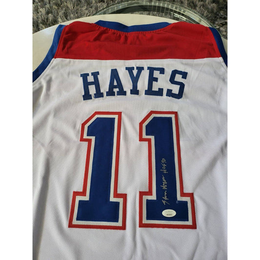 Elvin Hayes Autographed/Signed Jersey JSA Sticker Washington - TreasuresEvolved