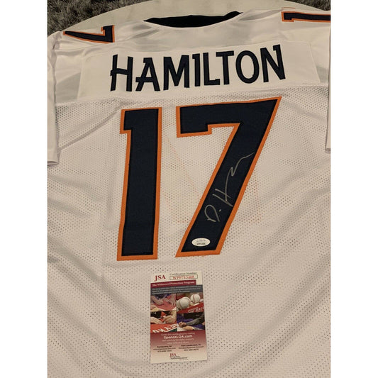 Daesean Hamilton Autographed/Signed Jersey JSA COA Denver Broncos - TreasuresEvolved