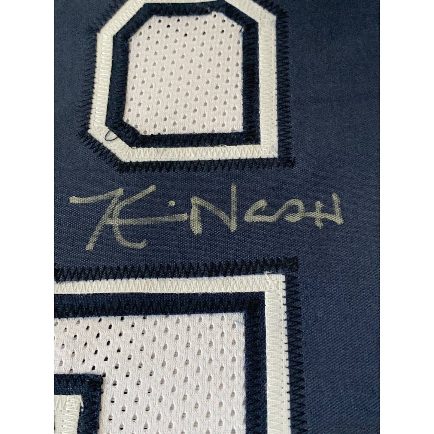 Kevin Nash Autographed/Signed CUSTOM JERSEY Officer Engleheart The Longest Yard - TreasuresEvolved