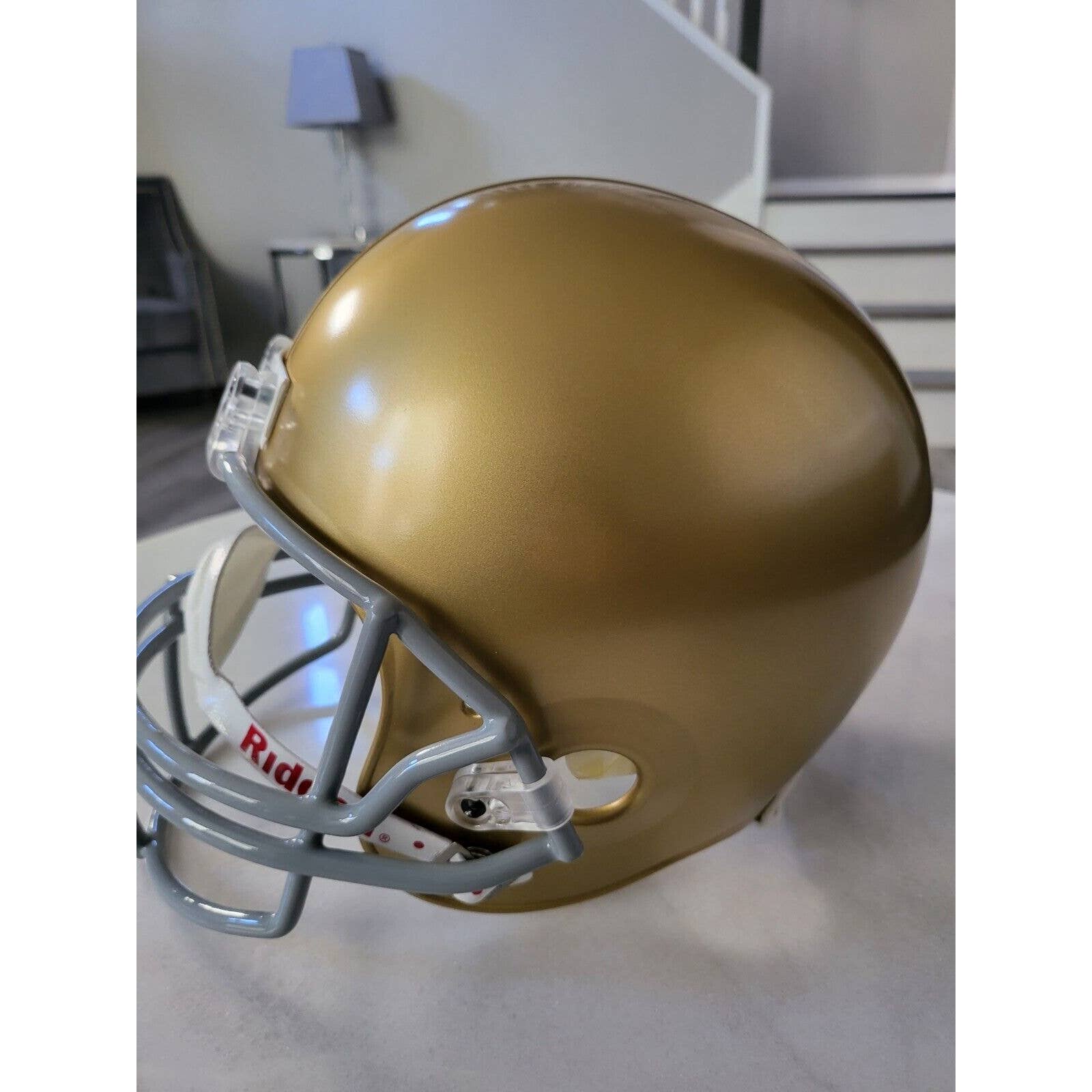 Tim Brown Autographed/Signed Full Size Helmet Beckett Notre Dame Fighting Irish - TreasuresEvolved