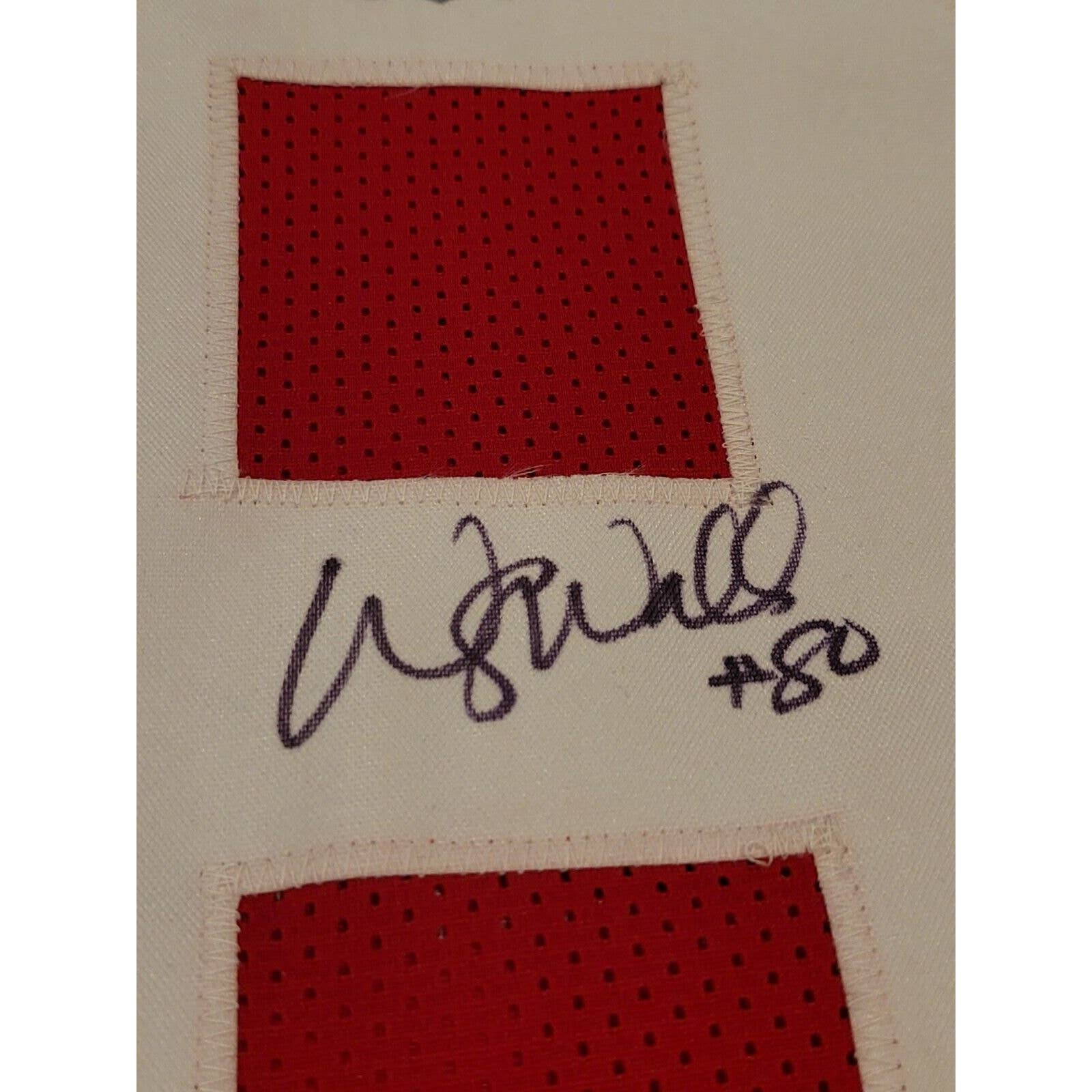 Wesley Walls Autographed/Signed Jersey Radtke COA Ole Miss - TreasuresEvolved