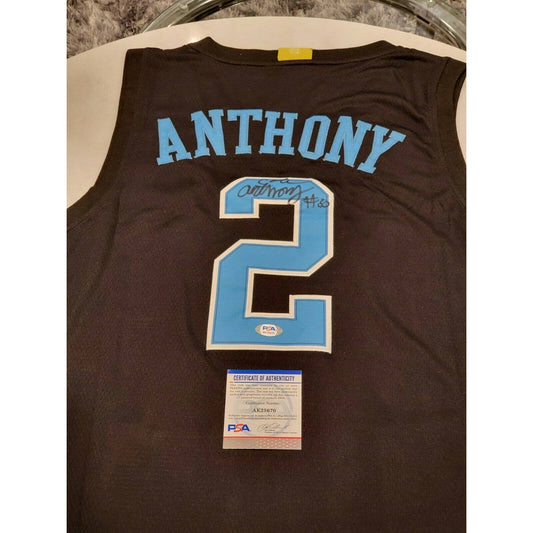 Cole Anthony Autographed/Signed Jersey PSA/DNA COA North Carolina Tarheels - TreasuresEvolved