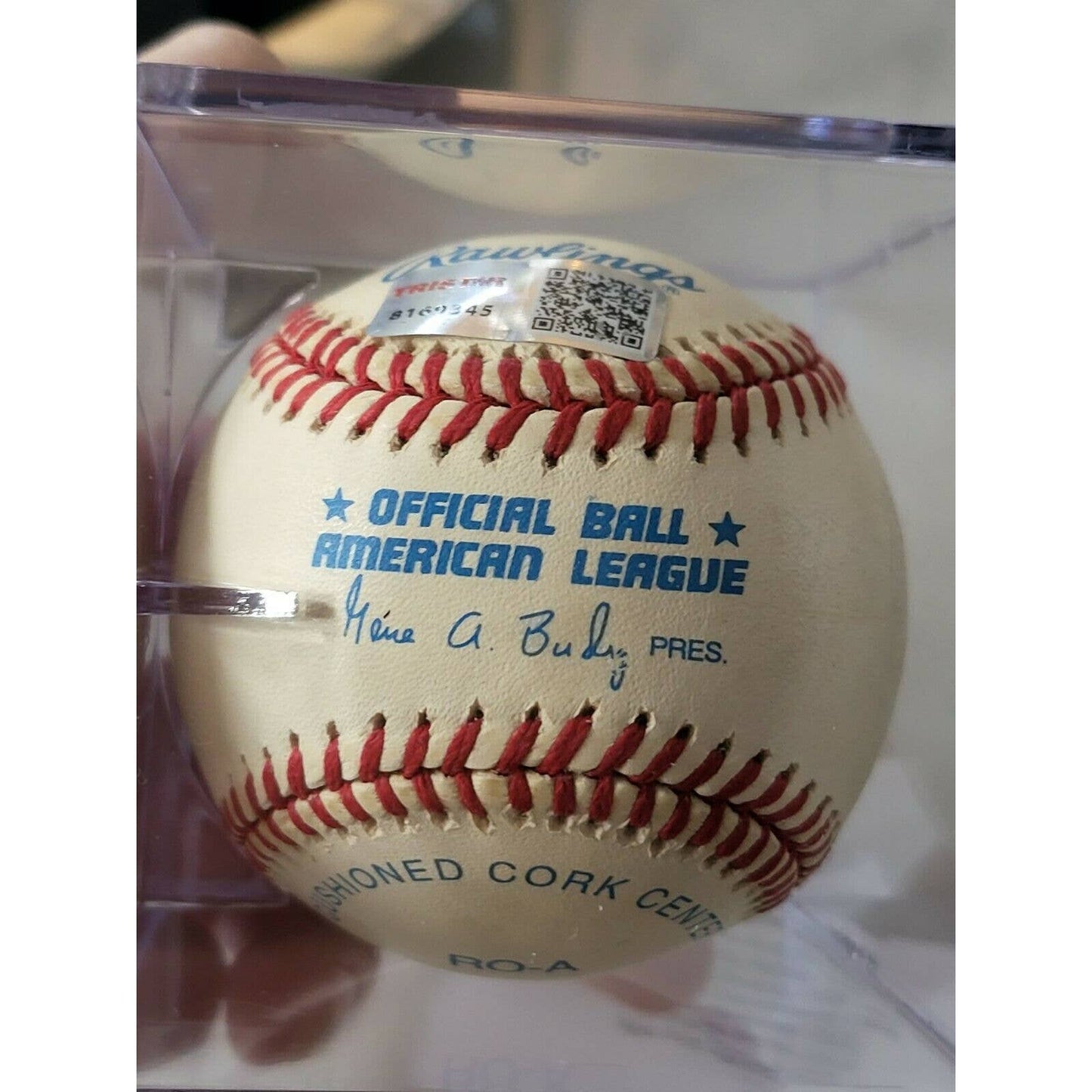 Aaron Small Autographed/Signed Baseball TRISTAR - TreasuresEvolved