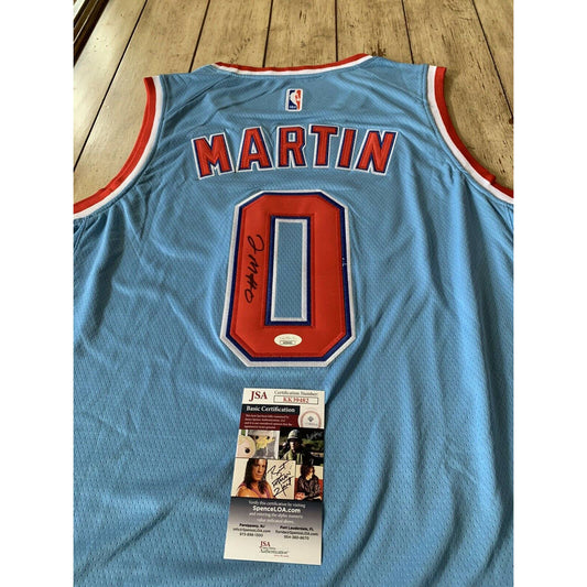 Jeremiah Martin Autographed/Signed Jersey JSA COA Brooklyn Nets - TreasuresEvolved