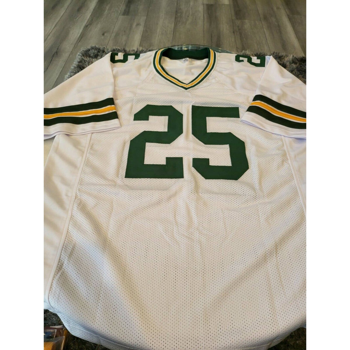 Dorsey Levens Autographed/Signed Jersey Beckett Sticker Green Bay Packers Legend - TreasuresEvolved