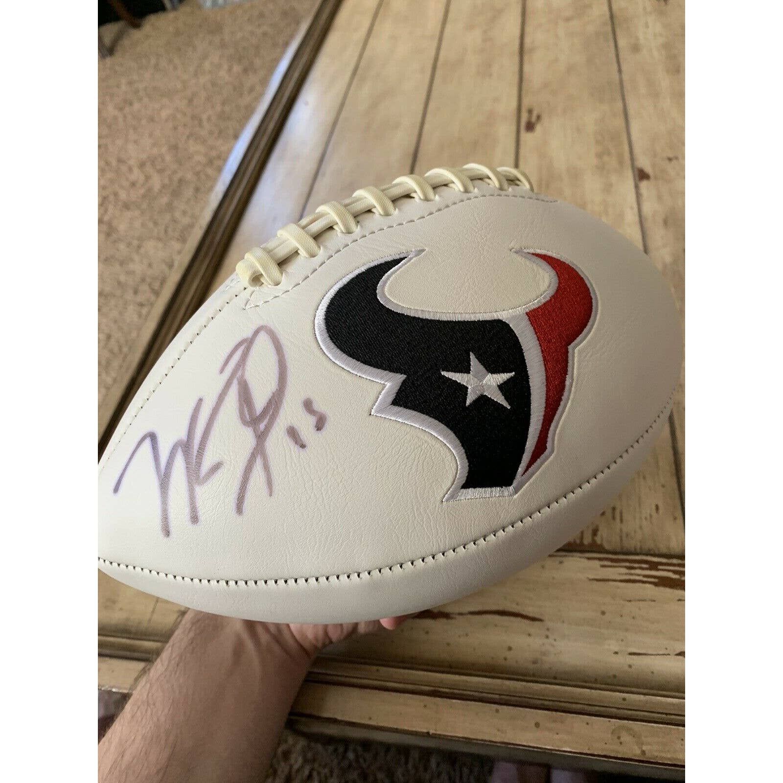 Will Fuller Autographed/Signed Football JSA COA Houston Texans - TreasuresEvolved
