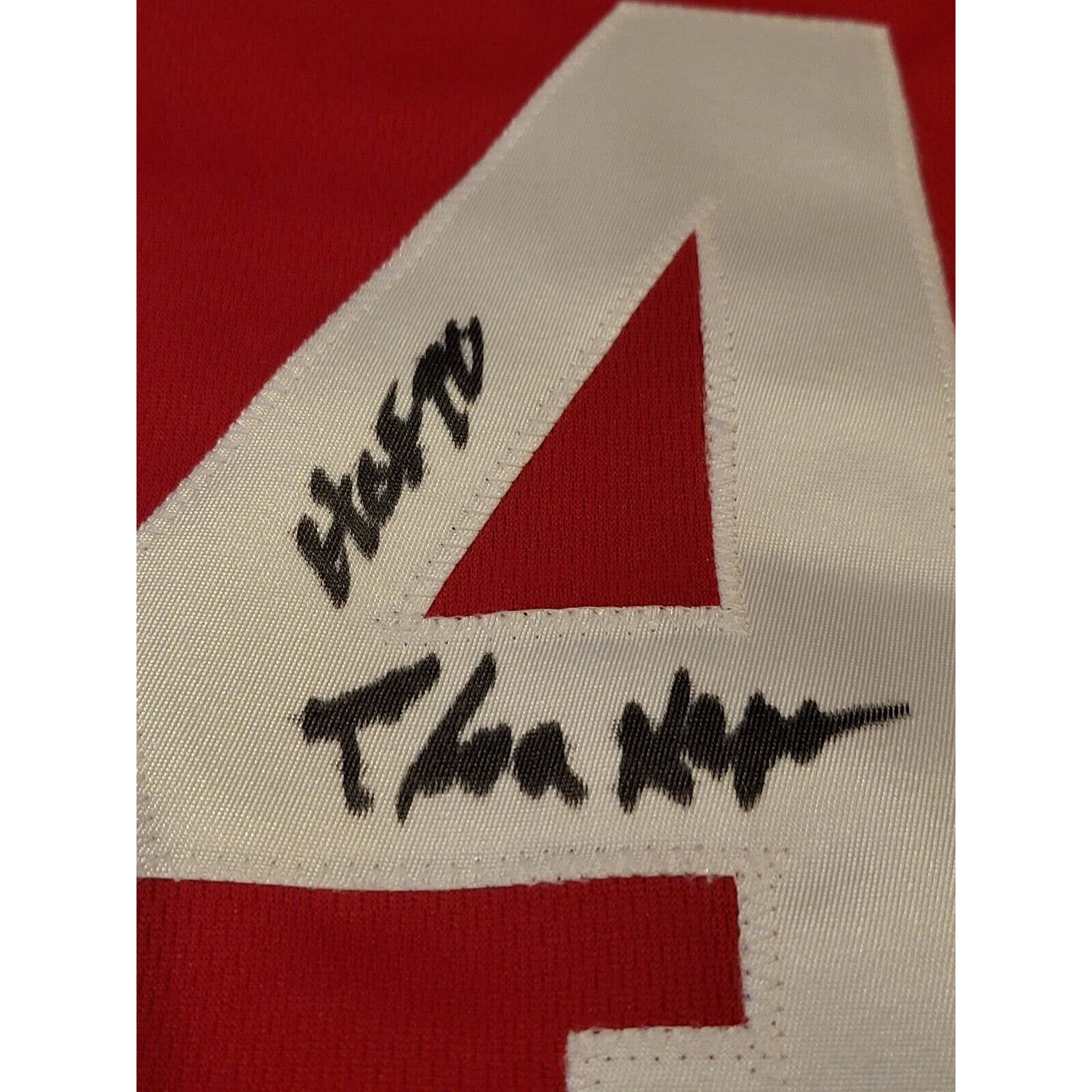 Elvin Hayes Autographed/Signed Jersey JSA Sticker Houston Rockets - TreasuresEvolved