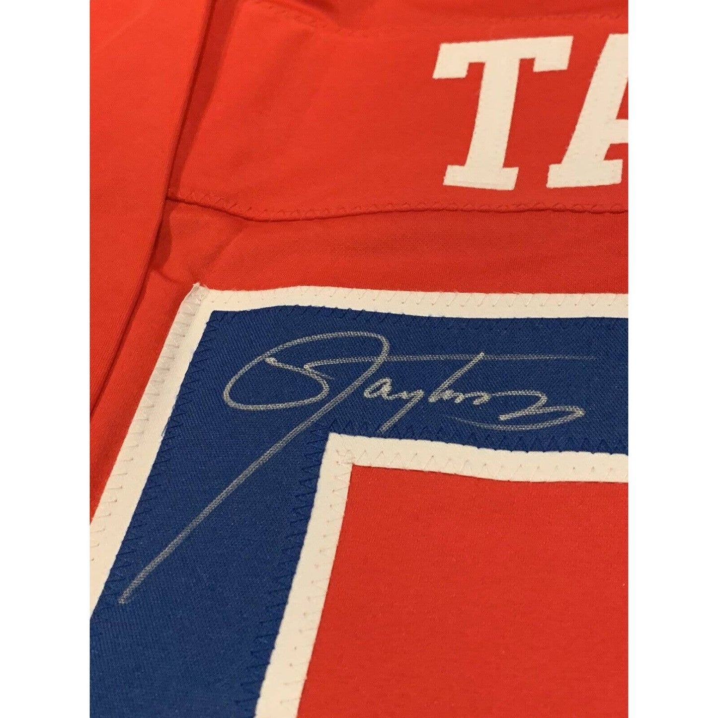 Lawrence Taylor Autographed/Signed Jersey JSA COA New York Giants Super Bowl - TreasuresEvolved