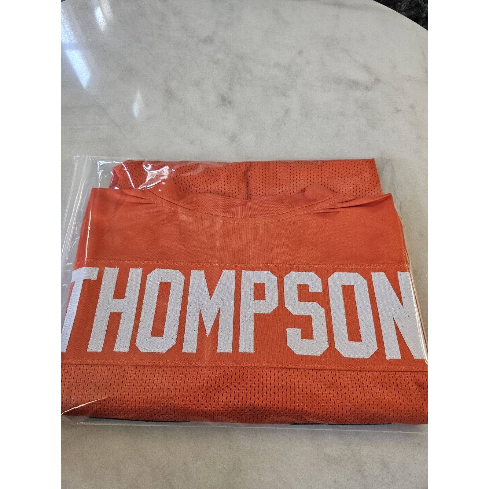 Billy Thompson Autographed/Signed Jersey Beckett Sticker Denver Broncos - TreasuresEvolved