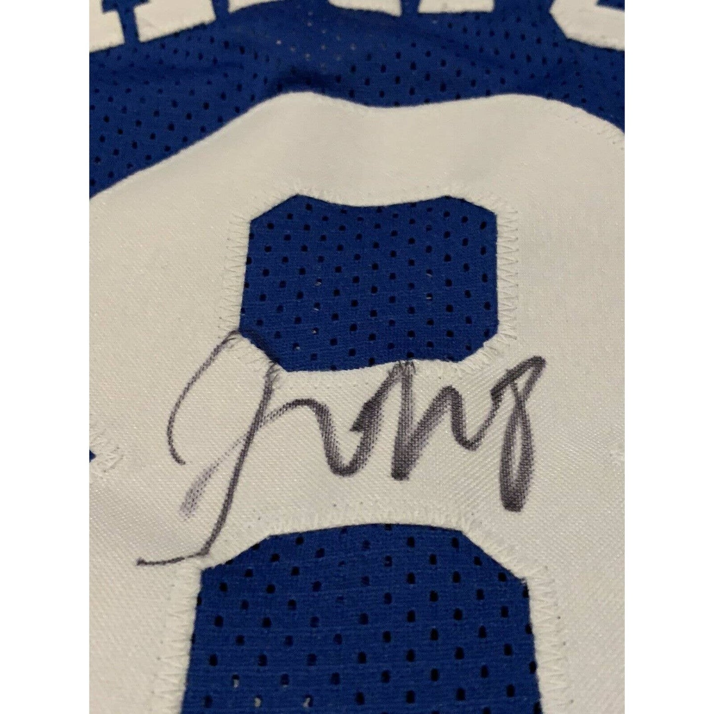 Jahlil Okafor Autographed/Signed Jersey TRISTAR Philadelphia 76ers - TreasuresEvolved
