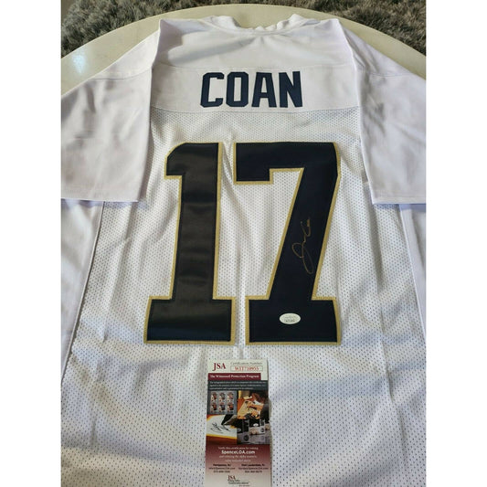 Jack Coan Autographed/Signed Jersey JSA COA Notre Dame Fighting Irish - TreasuresEvolved