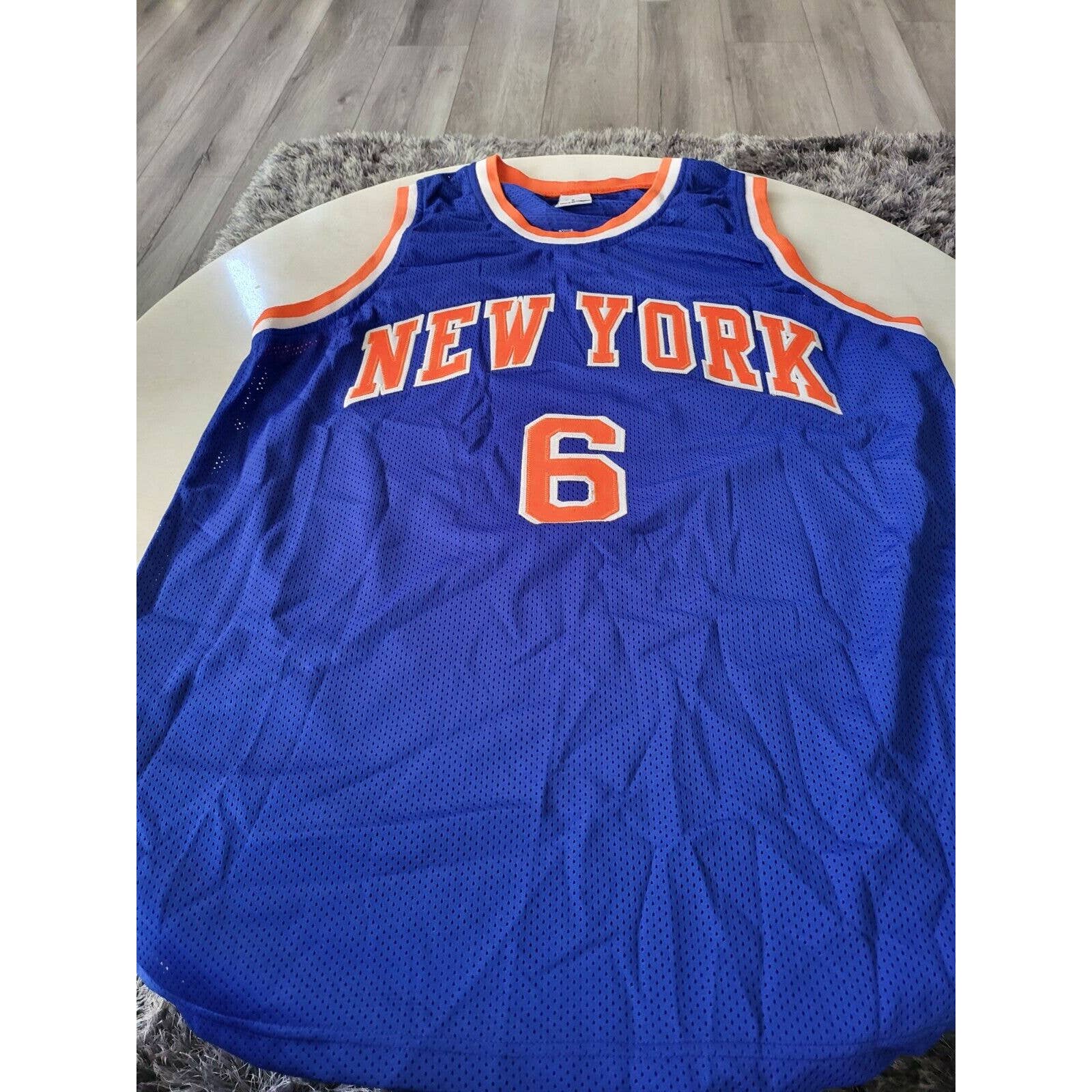 Kristaps Porzingis Autographed/Signed Jersey JSA COA New York Knicks NY - TreasuresEvolved