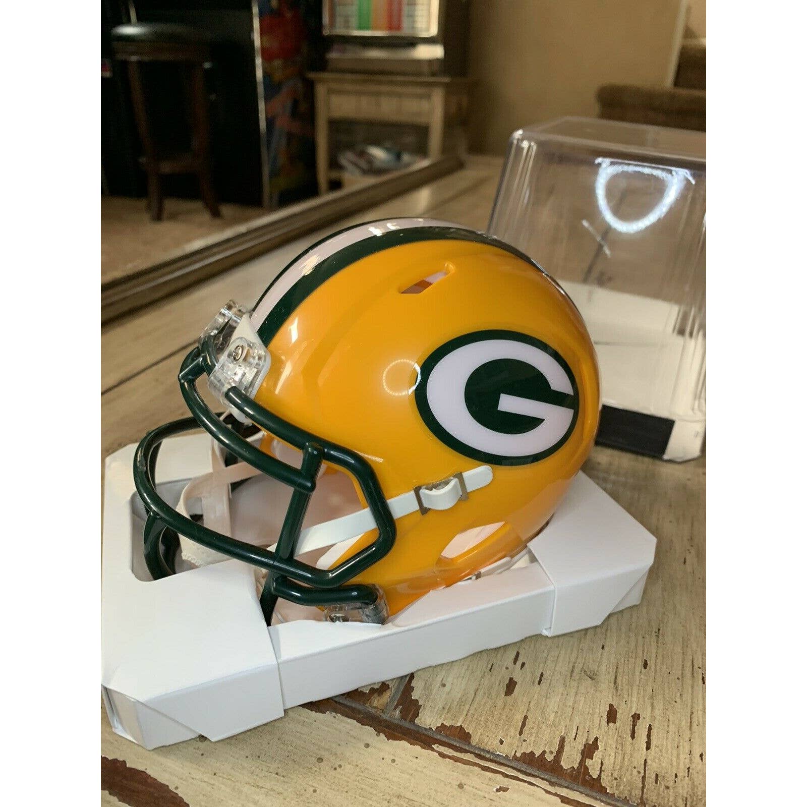 Jace Sternberger Autographed/Signed Mini Helmet Beckett COA Green Bay Packers C - TreasuresEvolved