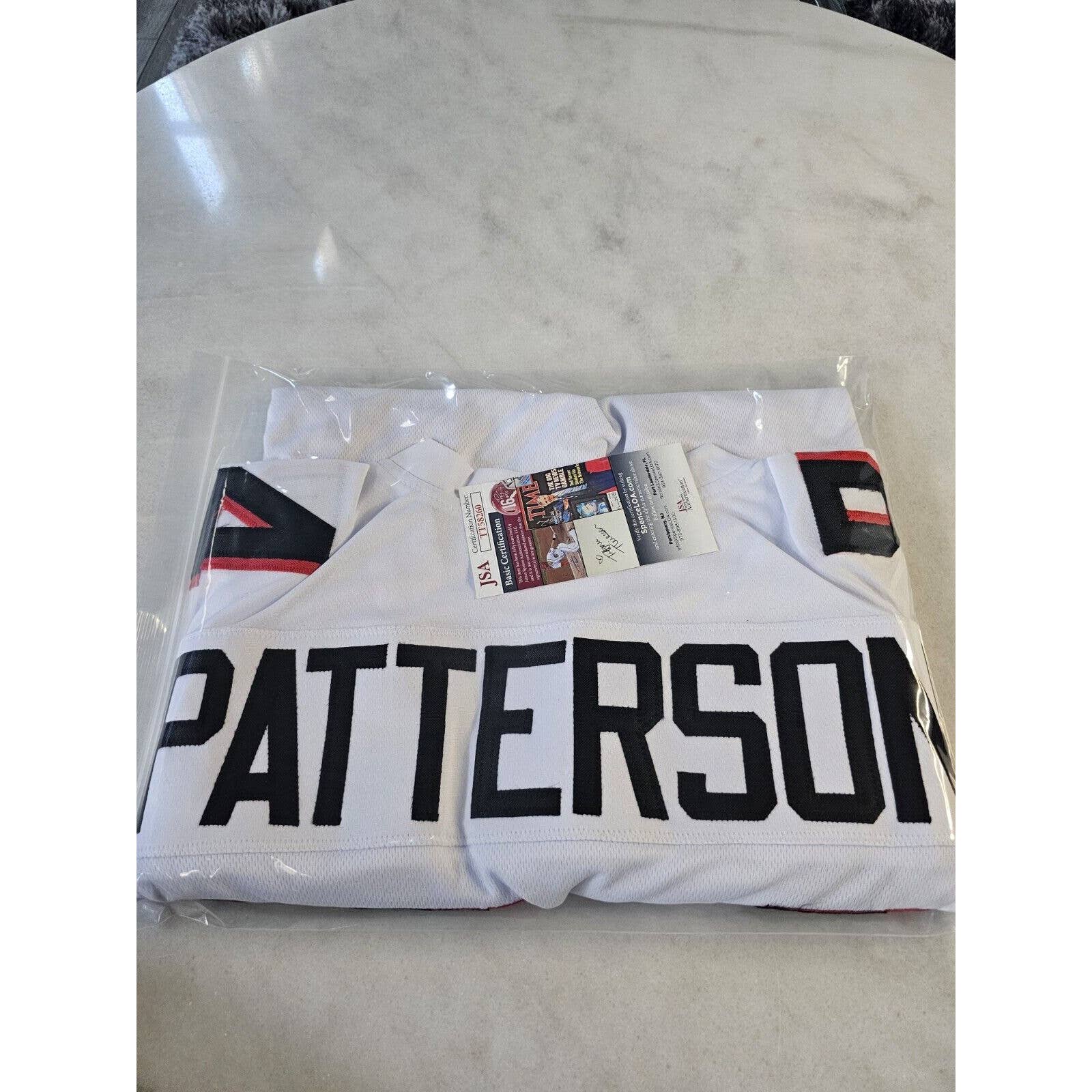 Corderrelle Patterson Autographed/Signed Jersey JSA COA Atlanta Falcons - TreasuresEvolved